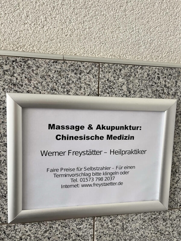 Werner Freystaetter Akupunktur Tuina Chinesische Medizin 133